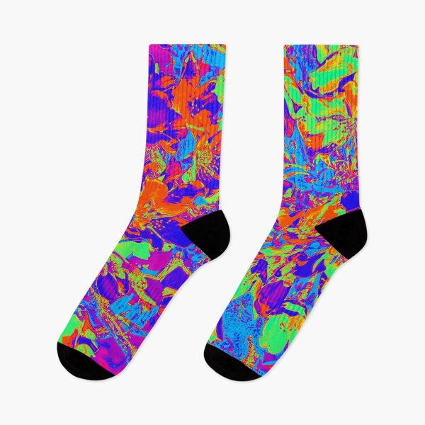 Item preview, Abstract Colorful Flipped Flowers 4 designed and sold by SXW Designs.