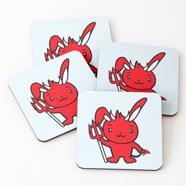 Item preview, Rabbit Devil Demon Evil Satan Hell Trident Costume designed and sold by shirt-o-mat.