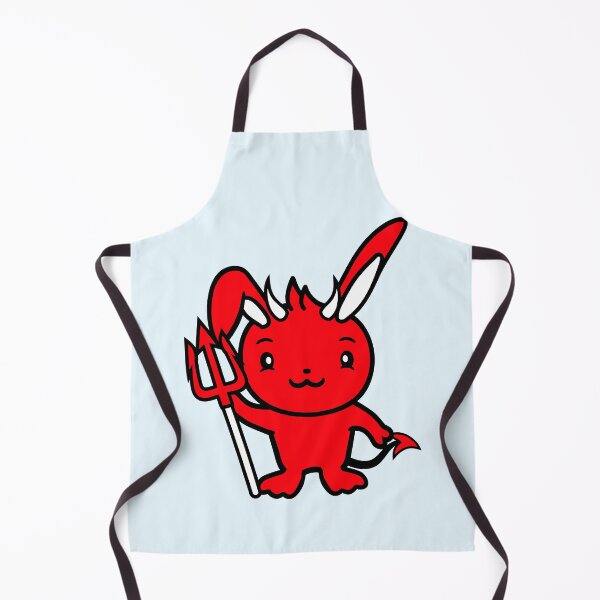 Item preview, Rabbit Devil Demon Evil Satan Hell Trident Costume designed and sold by shirt-o-mat.