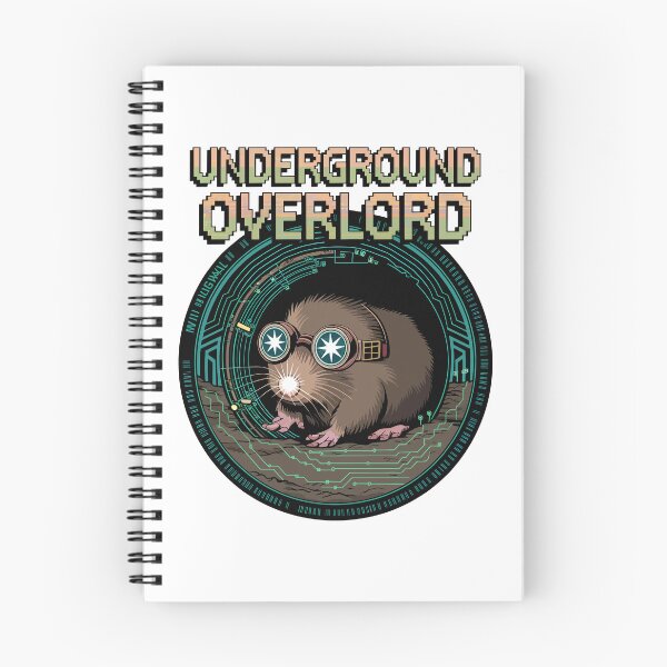 Item preview, Underground Overlord Mole Hacker Circuit Design designed and sold by WildlifeInc.