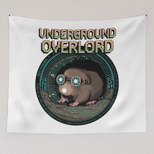 Item preview, Underground Overlord Mole Hacker Circuit Design designed and sold by WildlifeInc.