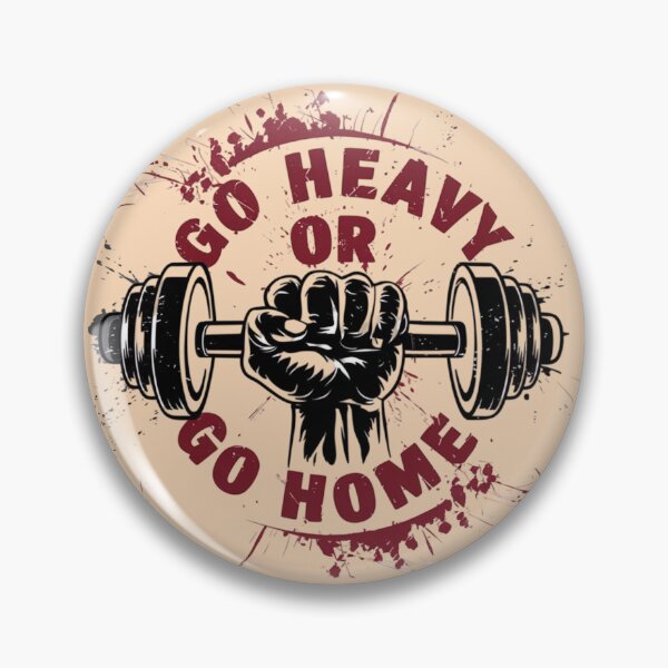 Item preview, Gym Lover - Go Heavy Or Go Home designed and sold by 123ks.
