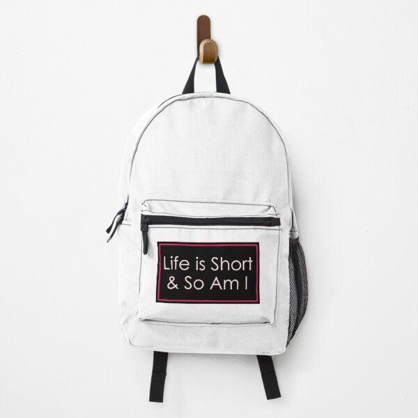 Item preview, Life is short and so am i designed and sold by Paper Drip.