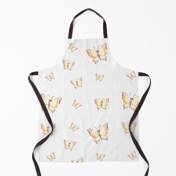 Item preview, cute butterfly pattern with purple and yellow colors designed and sold by FunnyBunny110.