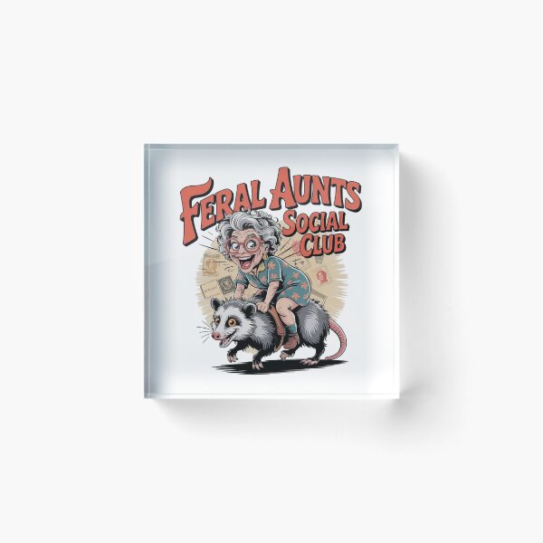 Item preview, Feral Aunts Social Club designed and sold by Redgiant87x.