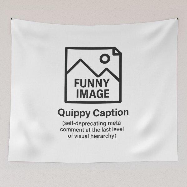 Item preview, Funny Image – Meta Humor Tee designed and sold by Stitch Please.