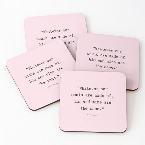 Item preview, A Quote about Love by Emily Brontë designed and sold by Poemit.