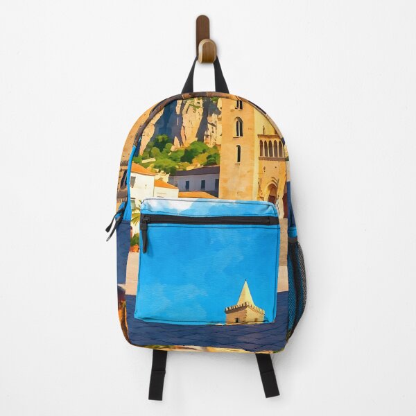 Item preview, Cefalù Cathedral: Norman Twin‑Towered Majesty designed and sold by LSVart.