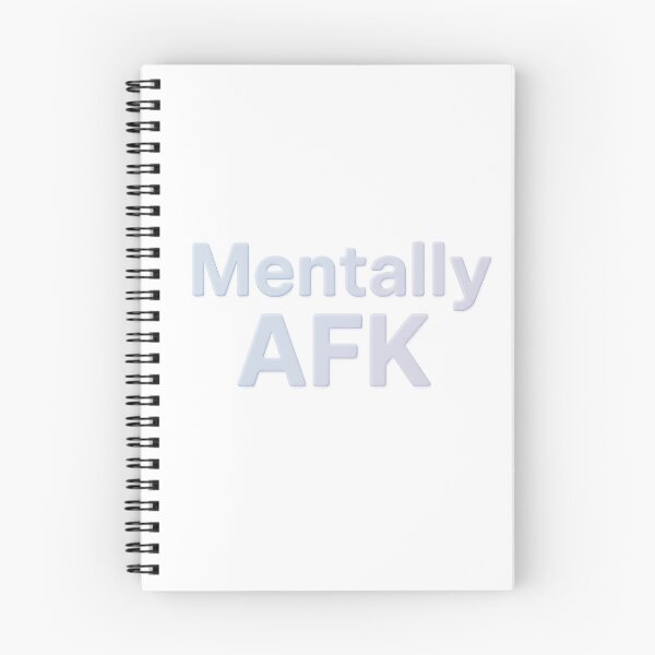 Item preview, Mentally AFK designed and sold by Lucidorium.