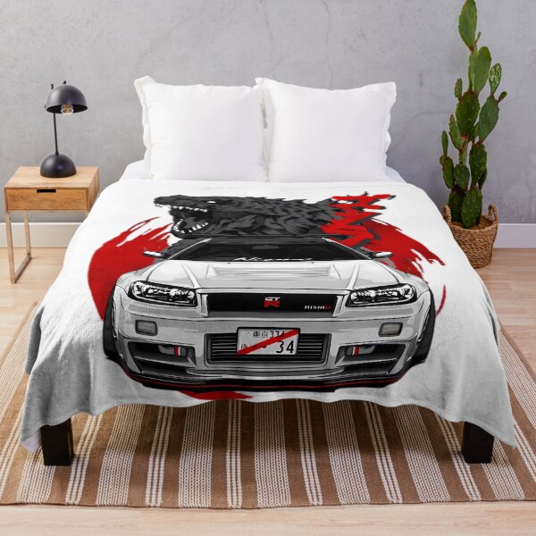 Item preview, Street Car & Monster Art – White Turbo Car with Red Rising Sun designed and sold by Artistic canvas store.