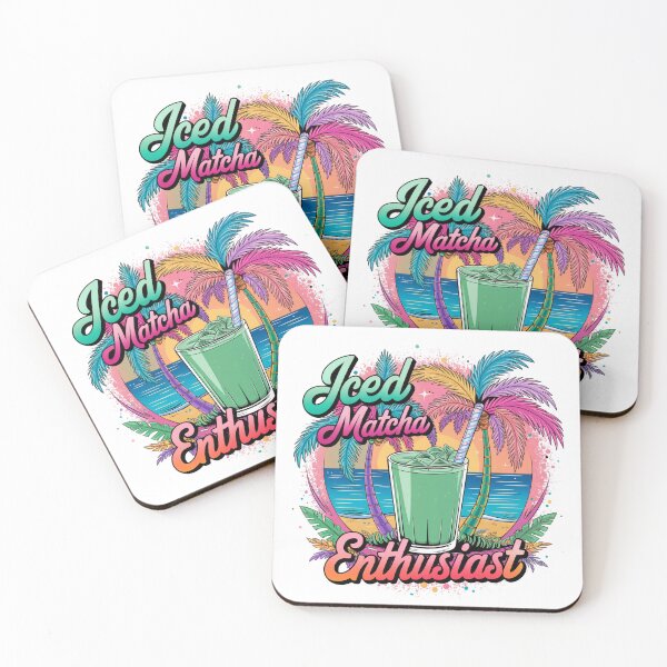 Item preview, Iced Matcha Enthusiast designed and sold by MadCatPrints.