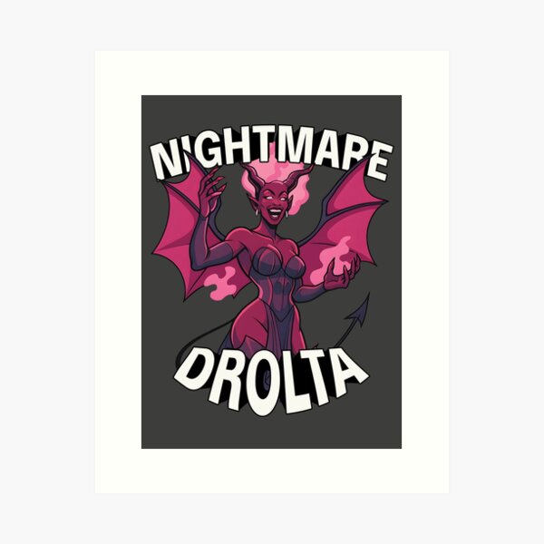 Item preview, Drolta Castlevania Netflix Fanart – Dark Sorceress Vector Sticker | Gothic Anime Style designed and sold by WAUZ.