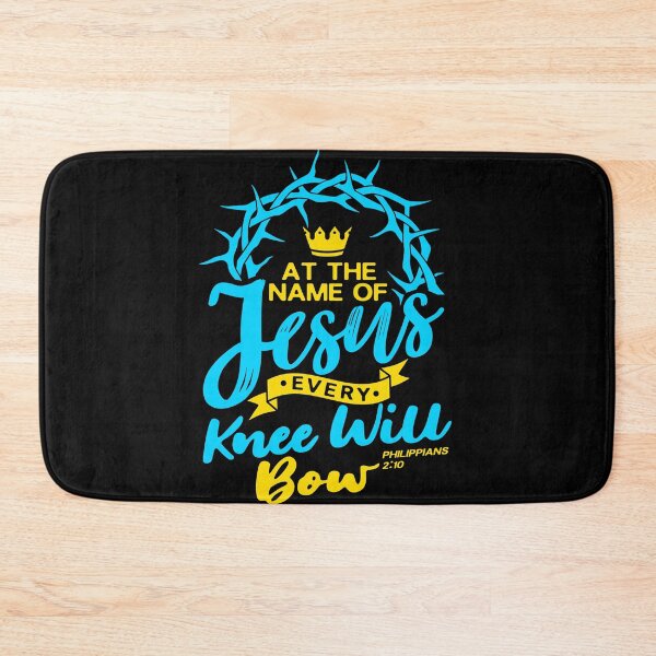 Item preview, Philippians 2:10 At The Name Of Jesus EVERY KNEE WILL BOW designed and sold by plushism.
