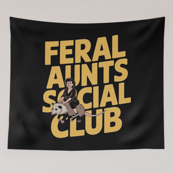 Item preview, Feral Aunts Social Club designed and sold by Redgiant87x.