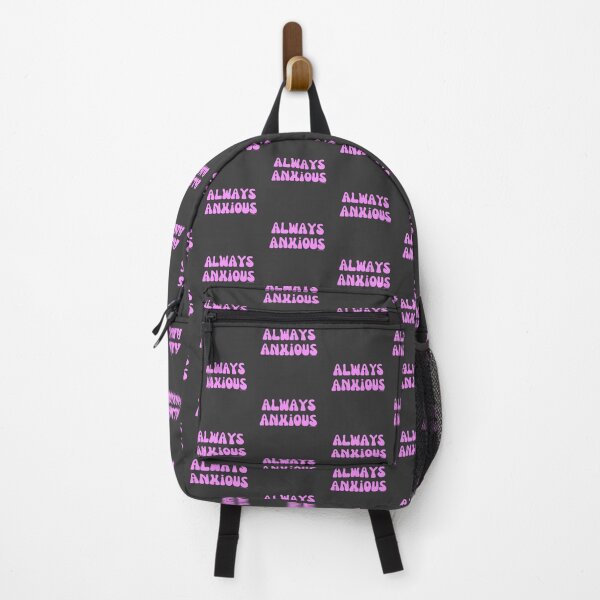 Item preview, Always Anxious, v2b, bright pink | @lilsboobthangs designed and sold by lilsboobthangs.