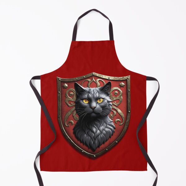Item preview, EAUTIFUL RUSSIAN BLUE CAT COAT OF ARMS (#990000) designed and sold by Marlon Oseguera.
