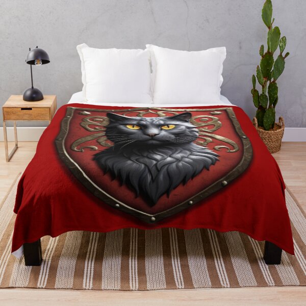 Item preview, EAUTIFUL RUSSIAN BLUE CAT COAT OF ARMS (#990000) designed and sold by Marlon Oseguera.