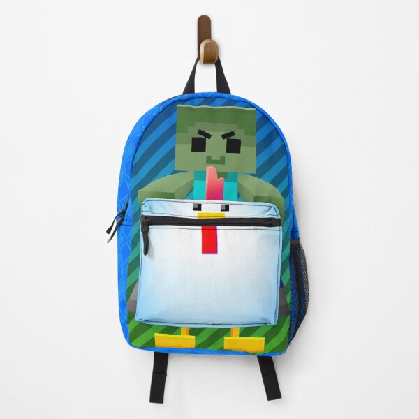 Item preview, Chicken Jockey Minecraft Backpack (textless) designed and sold by TrippyTooni.