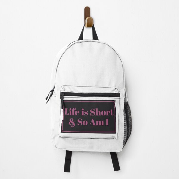 Item preview, Life is short and so am i designed and sold by Paper Drip.