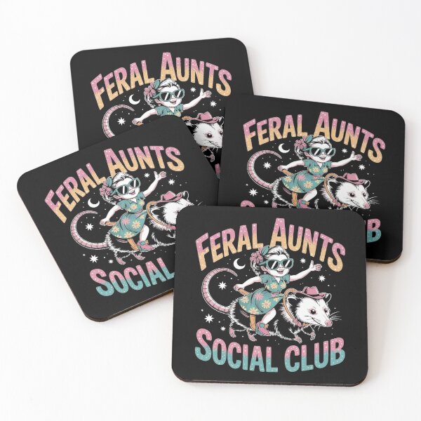 Item preview, Feral Aunts Social Club designed and sold by Redgiant87x.