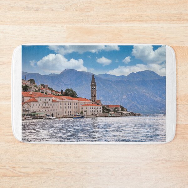 Item preview, Old town Perast cityscape, Kotor bay, Montenegro designed and sold by goceris.