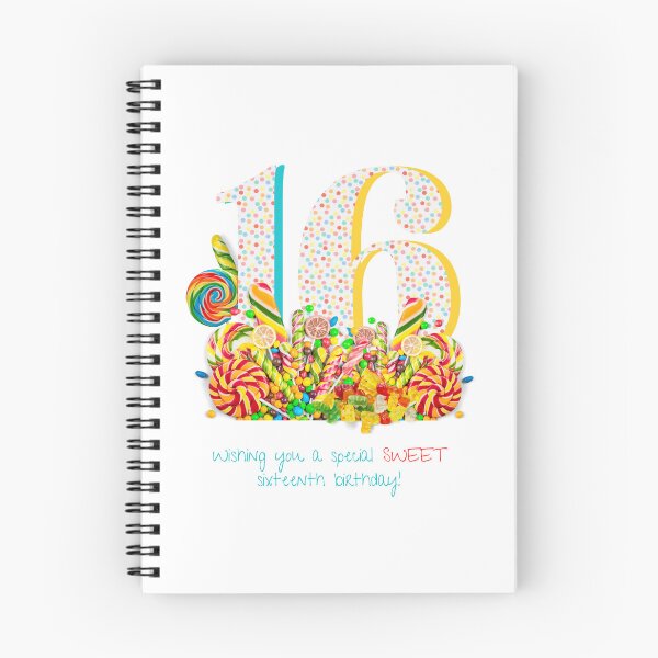 Item preview, Wishing you a special Sweet 16th Birthday! designed and sold by Megan Joy Designs.