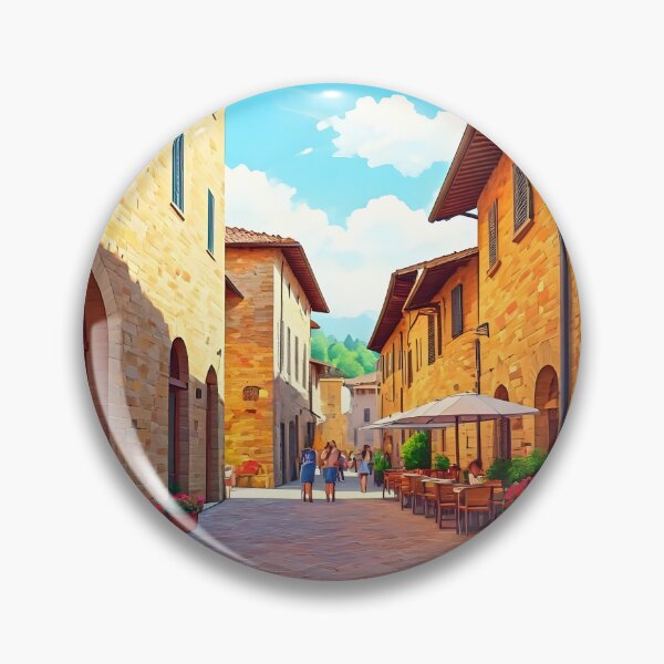 Item preview, Cortona, Italy: Old Town Charm and Bustling Cafés designed and sold by LSVart.