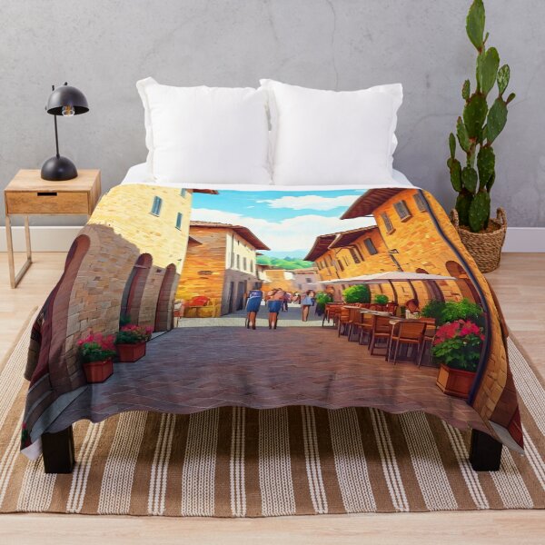 Item preview, Cortona, Italy: Old Town Charm and Bustling Cafés designed and sold by LSVart.