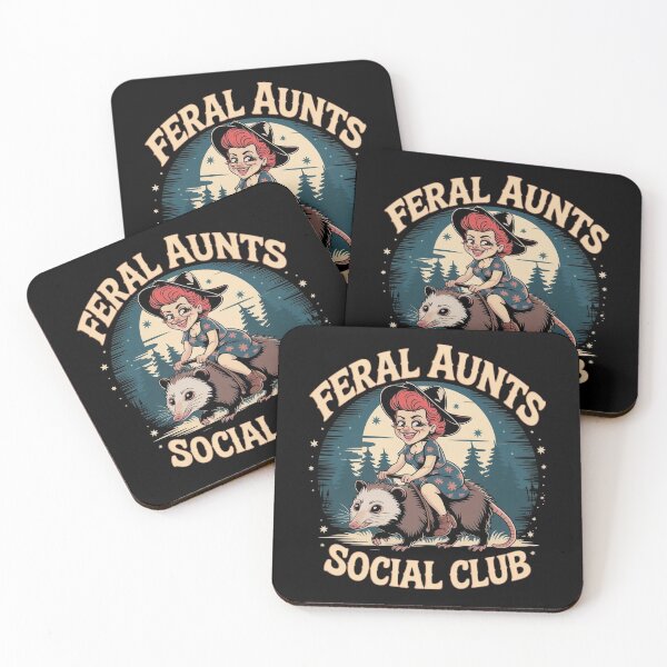 Item preview, Feral Aunts Social Club designed and sold by Redgiant87x.