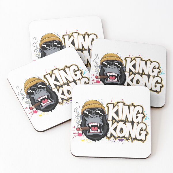 Item preview, Cool King Kong Street Art Gorilla designed and sold by Anastasiia Lang.
