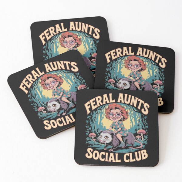 Item preview, Feral Aunts Social Club designed and sold by Redgiant87x.