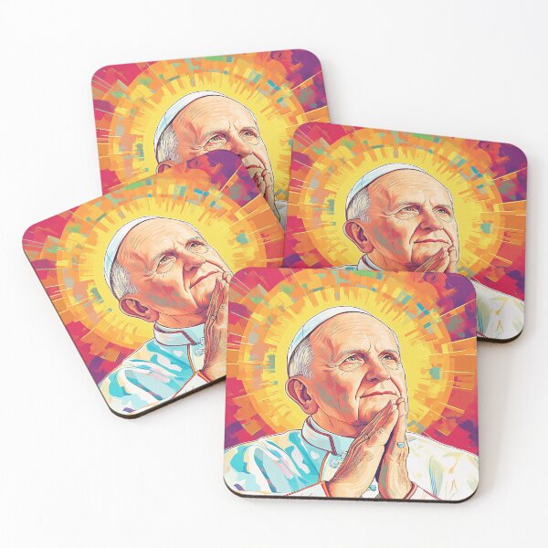 Item preview, The Pope in Colors designed and sold by Mystic Wild Studio.