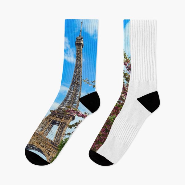 Item preview, Eiffel tower and cherry blossoms tree,april in Paris,France designed and sold by goceris.
