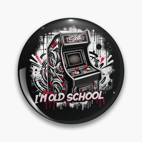 Item preview, I'm old school (Arcade Gamer) designed and sold by MisterMischief.