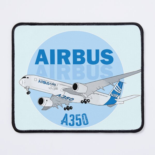 Item preview, Airbus A350 airplane  illustration logo art designed and sold by marlenaki.
