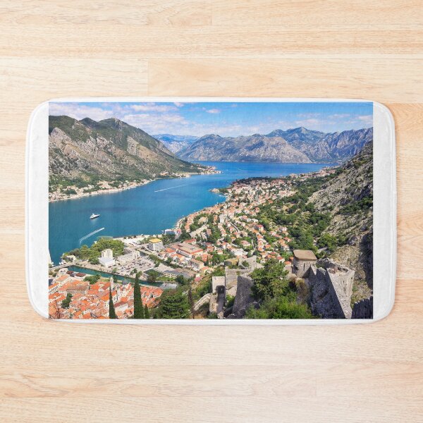 Item preview, Bay of Kotor in summer landscape,old town Kotor, Montenegro  designed and sold by goceris.