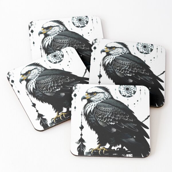 Item preview, eagle, dreamcatcher, amulet, protection, talisman, predator, bird designed and sold by DonnaBlankaArt.