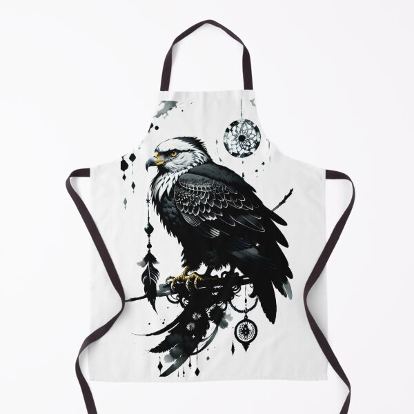 Item preview, eagle, dreamcatcher, amulet, protection, talisman, predator, bird designed and sold by DonnaBlankaArt.