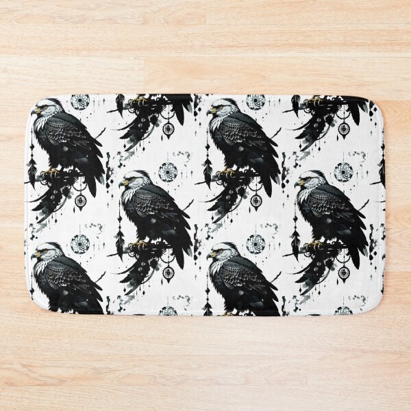 Item preview, eagle, dreamcatcher, amulet, protection, talisman, predator, bird designed and sold by DonnaBlankaArt.