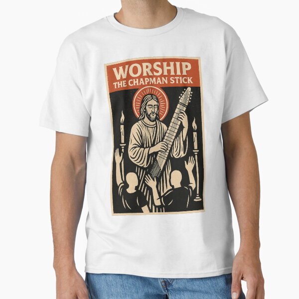 Item preview, Worship The Chapman Stick designed and sold by Quatermass Collectibles.