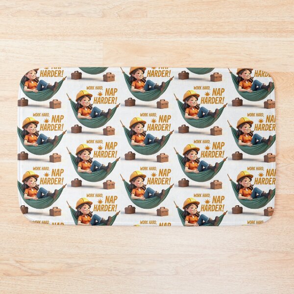 Item preview, Work Hard Nap Harder Funny Labour Day – Lazy Worker Gift Idea designed and sold by Katedesignz.