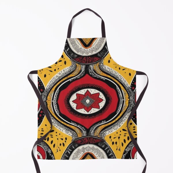 Aperçu de l'œuvre Motif psychédélique africain créée et vendue par LeachsDungeon.