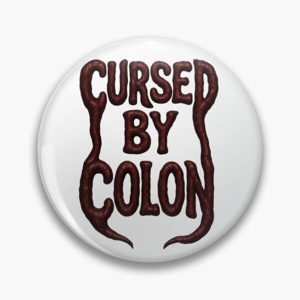 Item preview, Cursed by Colon - Cute Gut  designed and sold by Lucidorium.
