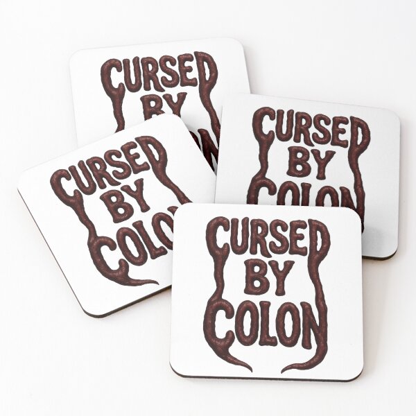 Item preview, Cursed by Colon - Cute Gut  designed and sold by Lucidorium.