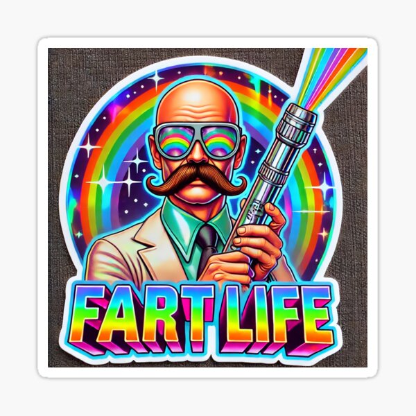 Fart Life! Sticker
