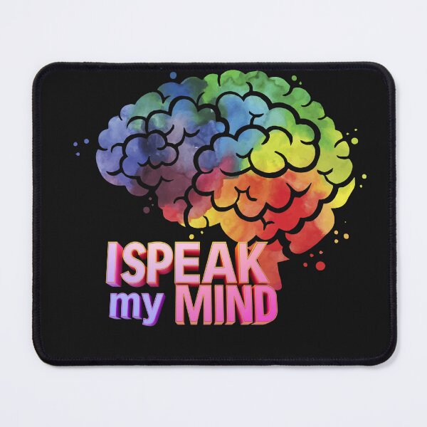 Item preview, I SPEAK MY MIND – Empowering Statement T-Shirt for Bold Individuals designed and sold by Mikel-empire.
