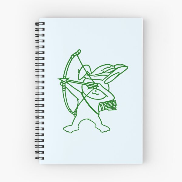 Item preview, Bunny Archer Middle Age Arrow Bow Shooting Longbow designed and sold by shirt-o-mat.
