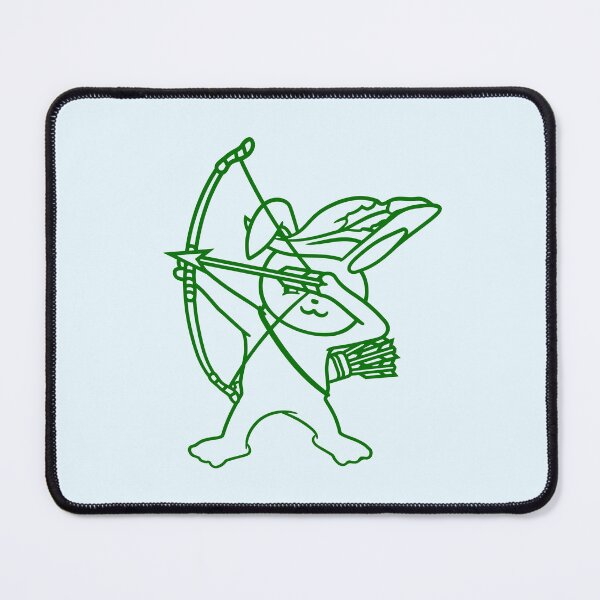 Item preview, Bunny Archer Middle Age Arrow Bow Shooting Longbow designed and sold by shirt-o-mat.