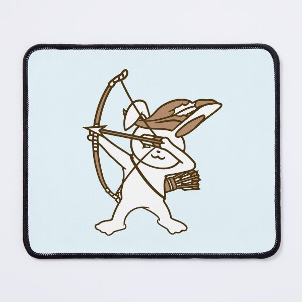 Item preview, Bunny Archer Middle Age Arrow Bow Shooting Longbow designed and sold by shirt-o-mat.