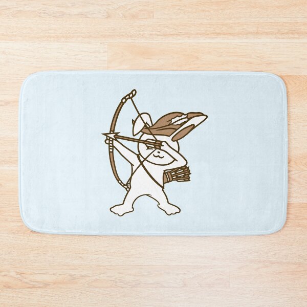 Item preview, Bunny Archer Middle Age Arrow Bow Shooting Longbow designed and sold by shirt-o-mat.